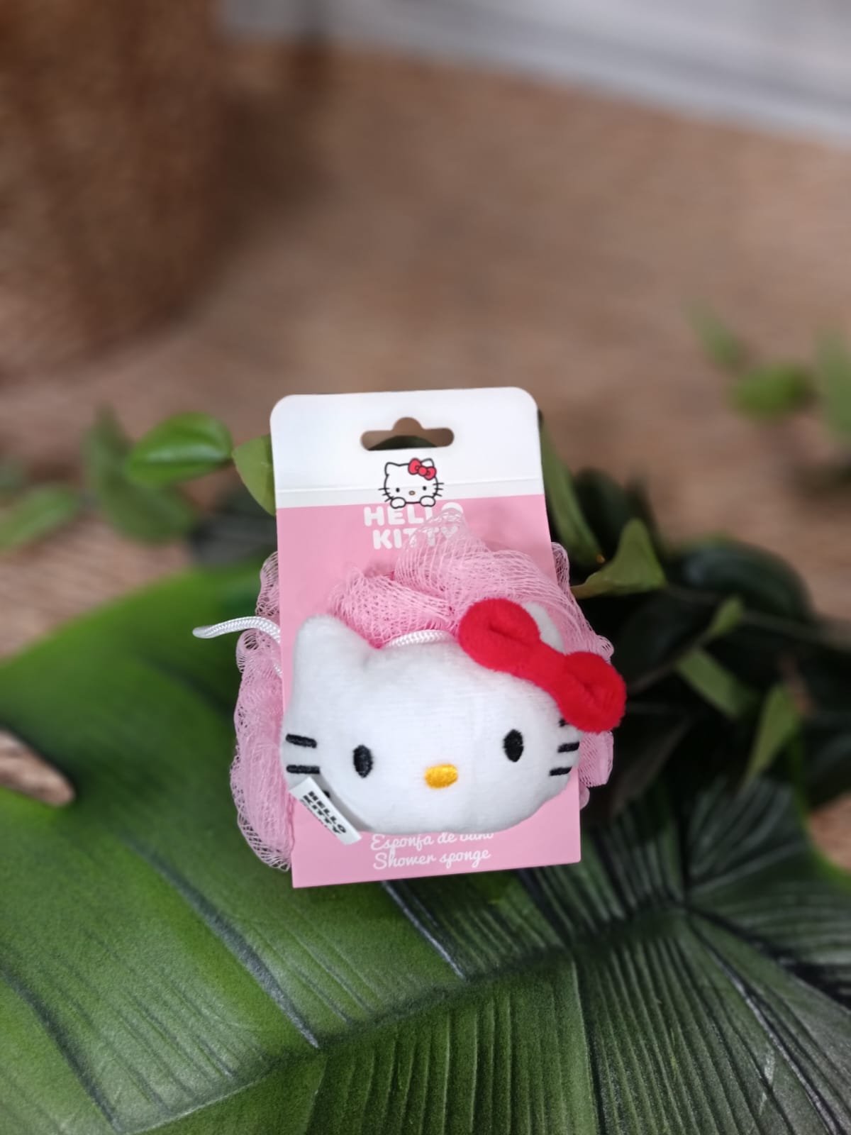 Esponja de baño Hello Kitty