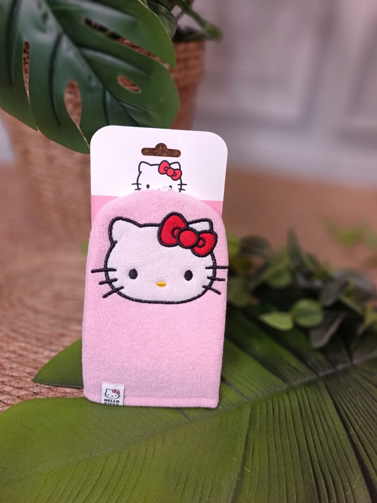 manopla ducha Hello Kitty