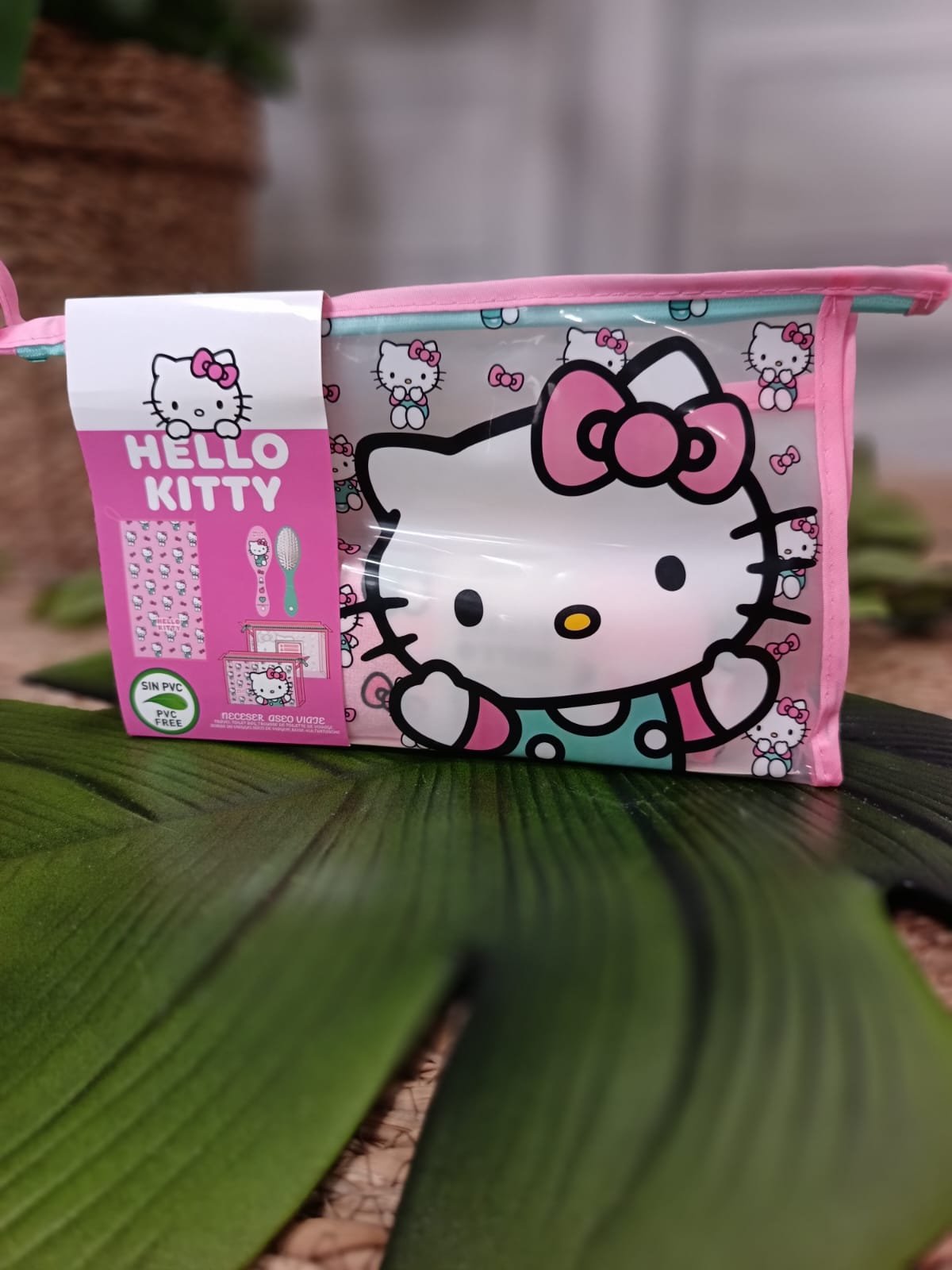 Neceser aseo viaje Hello Kitty